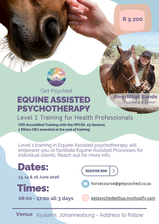 Interactional Approach to Equine Assisted Psychotherapy Level 1 | For Health Professionals (June)